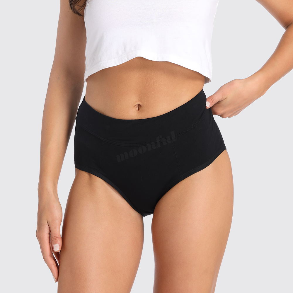2025 4 new Layer Very Abundant Bamboo Period Panties for Heavy Flow Women Menstrual Panties Overnight High Waist Period Underwear