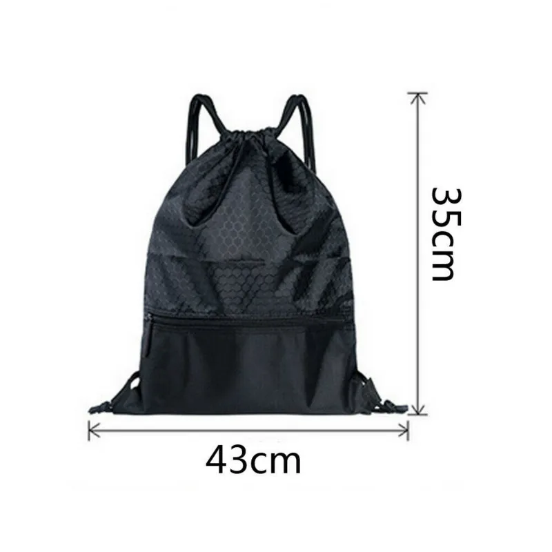Travel Home String Drawstring Backpack Cinch Sack Gym Tote Bag School Sport Pack Large High Capacity Book Bag