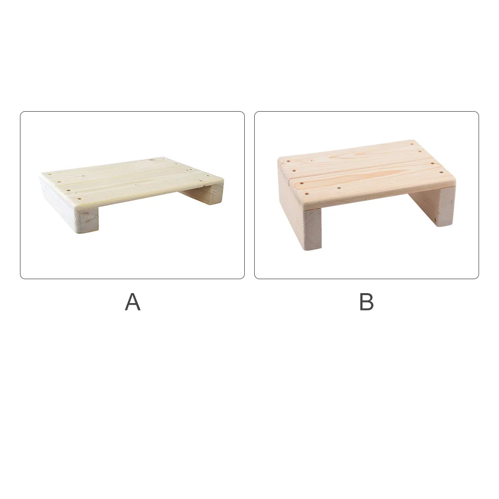 new Foot Rest Bedroom Non-Slip Living Room Multifunctional 2025 Small Solid Wood Footstool Step Change Shoe Simple Stable Home Children