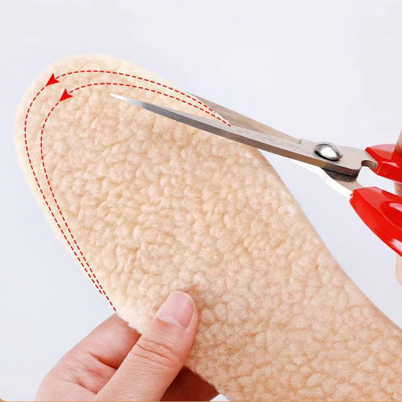 Thicken Lamb Fleece Insoles new Men 2025 Women Winter Keep Warm Insole Soft Wool Thicken Shoepad Cashmere Shoes Insert Thermal Shoe Pads