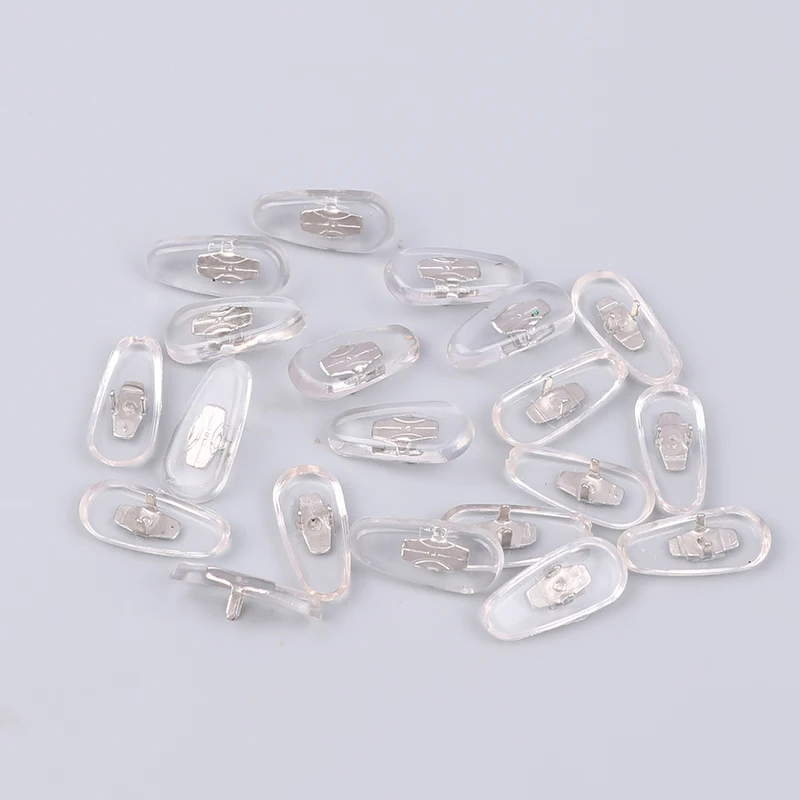 10 Pairs High Quality Silicone Aviator Glasses Eyeglass Sunglasses Nose Pads For RB Clip-o