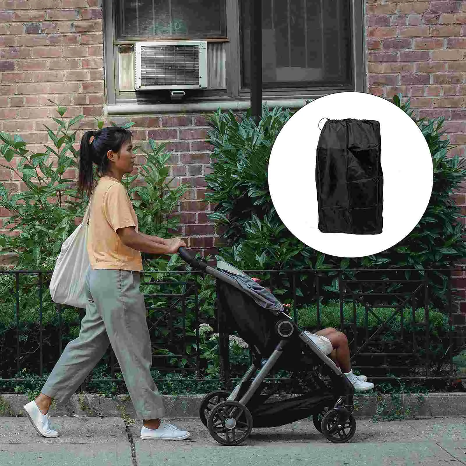 Stroller Travel Gate Check Airplane Carrier Cover Luggage Suitcase Storage Carrying Pushchair Carry Double Baby Travelling Nylon