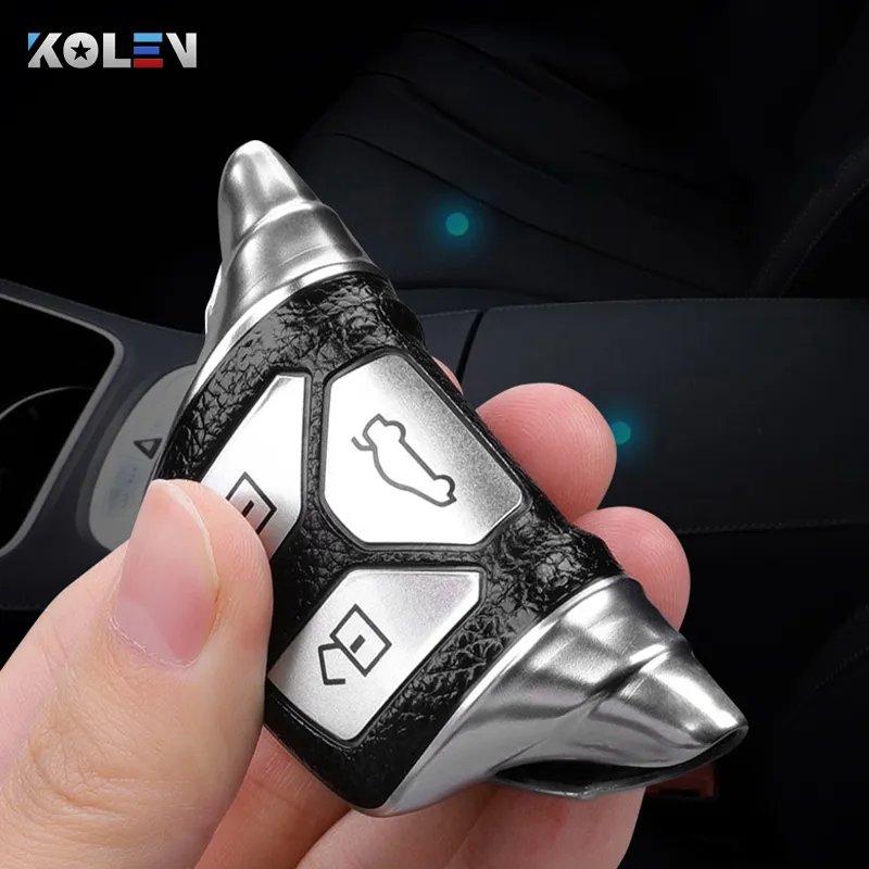 Leather+TPU Car Remote Key Cover Case Shell For Audi A4 B9 A5 A6L A6 S4 S5 S7 8W Q7 4M Q5 TT TTS RS Coupe Styling Accessories
