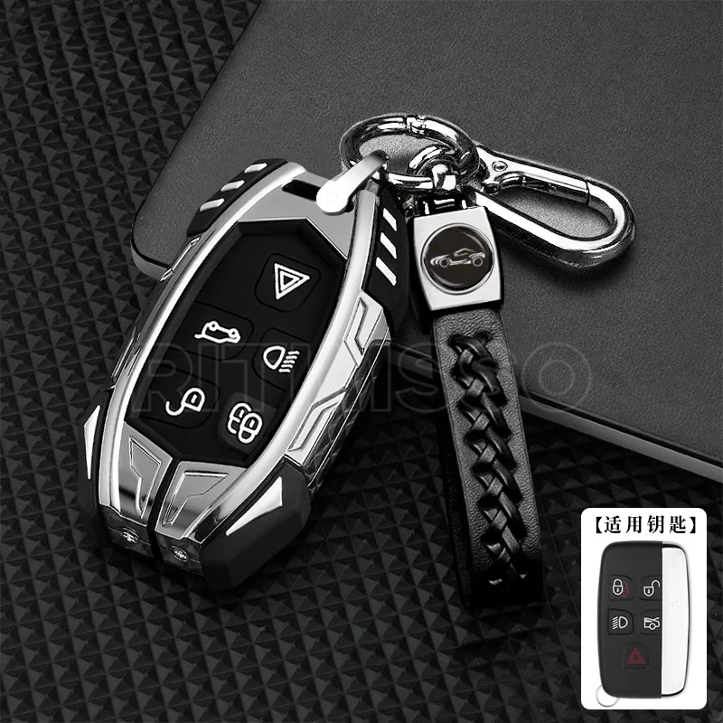 Alloy Car Remote Key Case Cover Holder Shell Fob For Land Rover Range Rover Sport Evoque Freelander For Jaguar XF XJ XE XJL XF