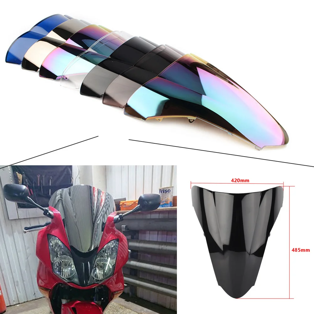 Motorcycle Windscreen Covers Screen Motorbikes Deflector Windshield For Honda VFR800 VFR 800 2002-2012 2006 2007 2008 2009 2010