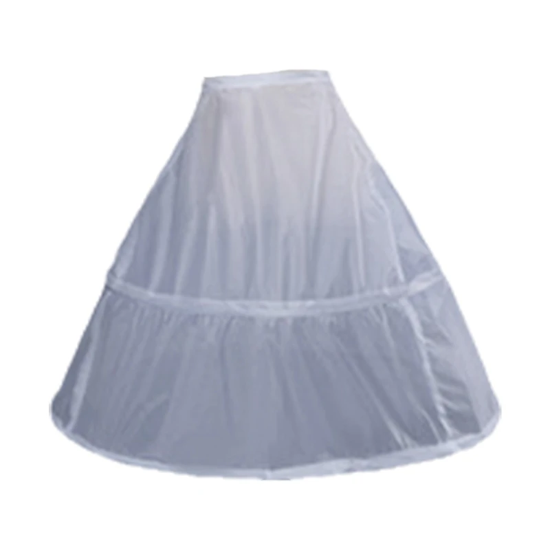Women Crinoline Petticoat White Hoop Skirt Floor / Knee Length Ball 2025 Gown Slip Girls new Underskirt for Wedding Bridal Dress
