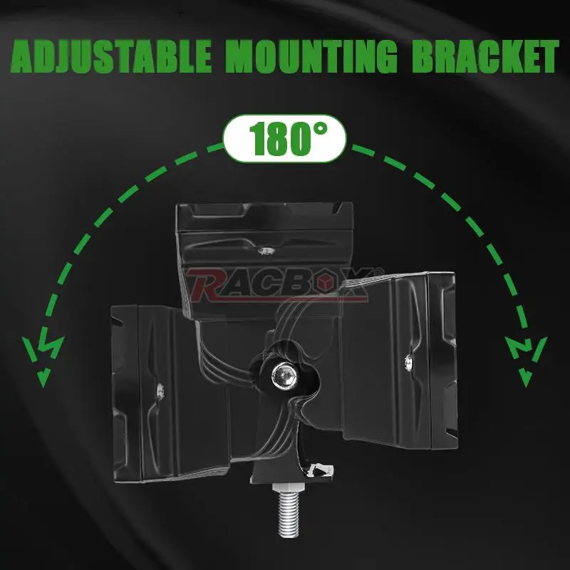 Off Road Led Fog Lights Bar for Truck 5inch 30W 3000Lm Super Bright 7D Beam 12-24V Agricultural Headlamps for Tractor Van Camper