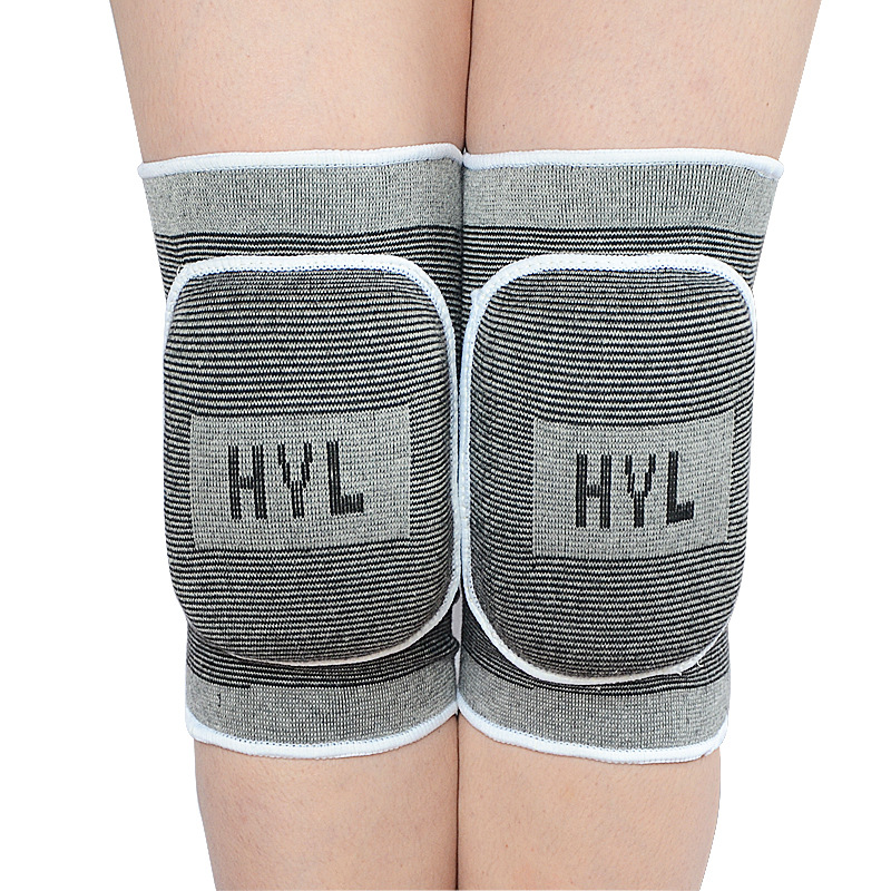 1 Pair Thickened Knitted Knee Pad Sport Sponge 2025 Knee Brace for Volleyball Dance Soccer Work Garden new Breathable Absorb Sweat Warm