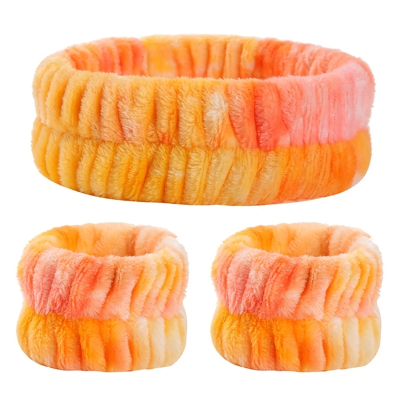 Wrists Washband Headband 2025 Scrunchies Cuffs Face new Washing Wristbands Absorbent Microfiber Wash Towel for Makeup Skincare