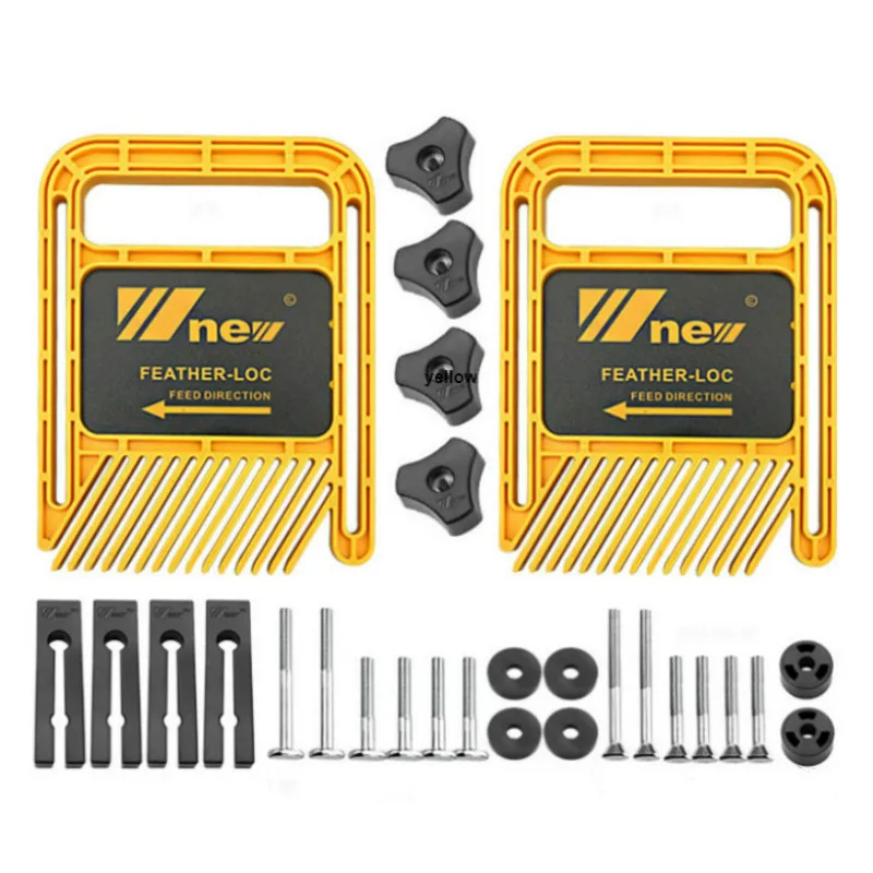 Multi-purpose Feather Loc Board Double Featherboards Miter Gauge Slot Woodworking Tools for Engraving Machine Circular Saw Table