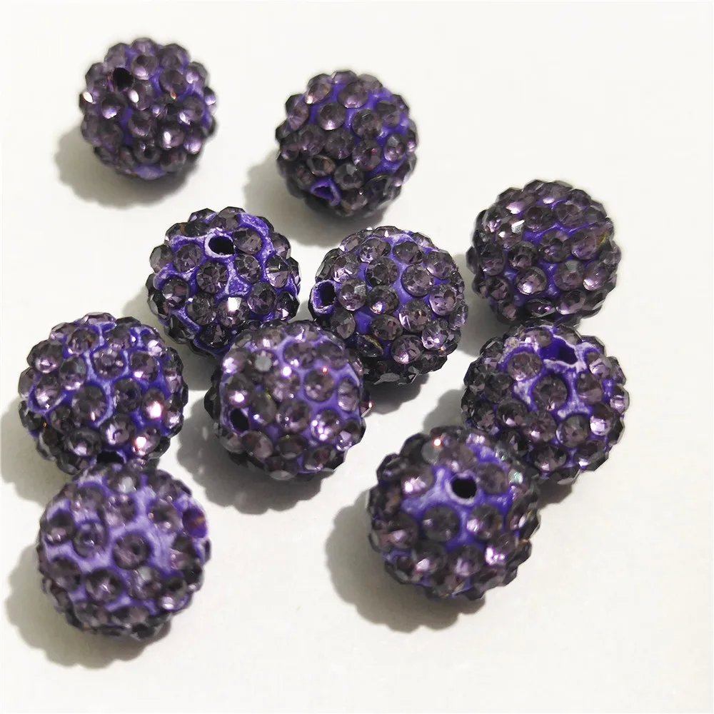 Free Shipping! 10mm 12mm Rhinestone Spacer Beads Round Good Quality DIY Beads for Needlework accessories & Jewelry Making