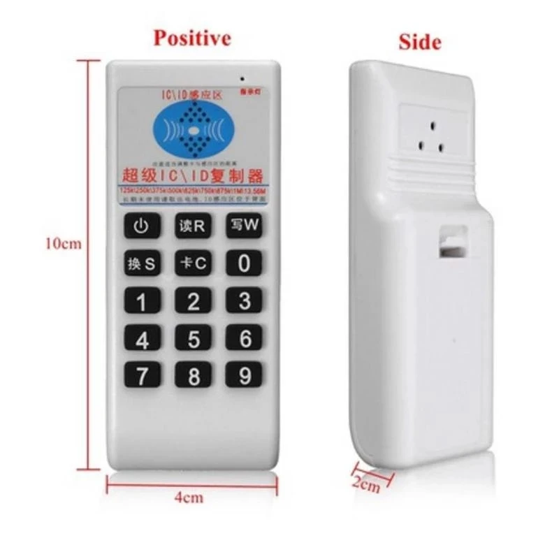 Handheld 125Khz-13.56MHZ Copier Duplicator Cloner RFID NFC IC Card Reader & Writer And 125KHZ 13.56MHZ Cards Suit Or Stand-Alone