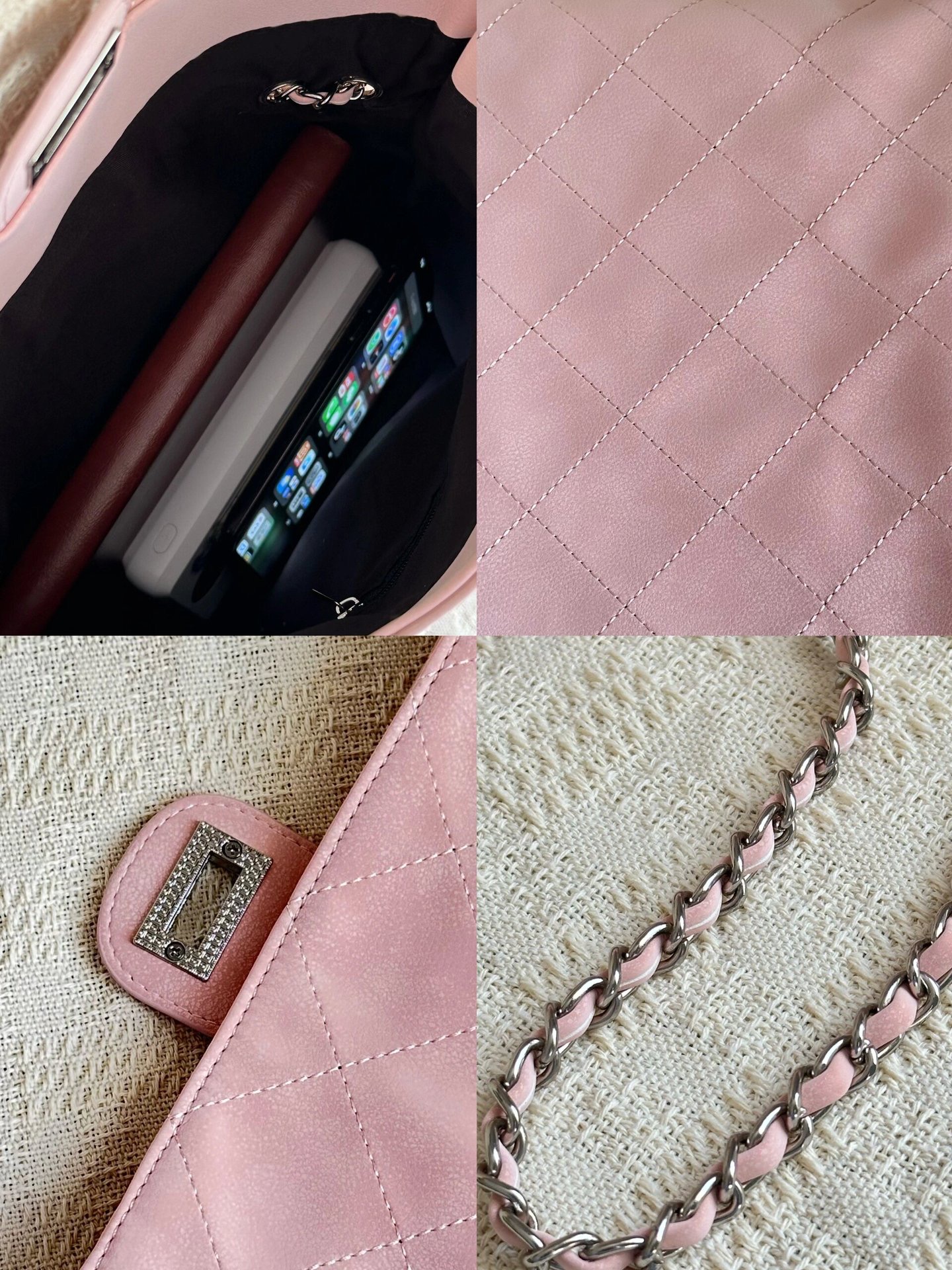 Designer bag gentle and lazy style commuting underarm bag single shoulder bag crossbody women's small fragrant style diamond grid chain bag