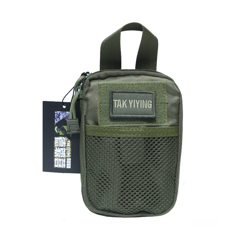TAK YIYING Molle Tactical Medical First Aid Hunting Pouch Travel Pocket Organizer EDC Pouch Bag Nylon