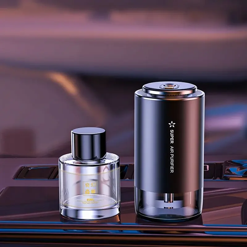 Car Air Refresher New Intelligent spray Car mounted Aromatherapy Instrument Starts and Stops with the Car High end Car perfume