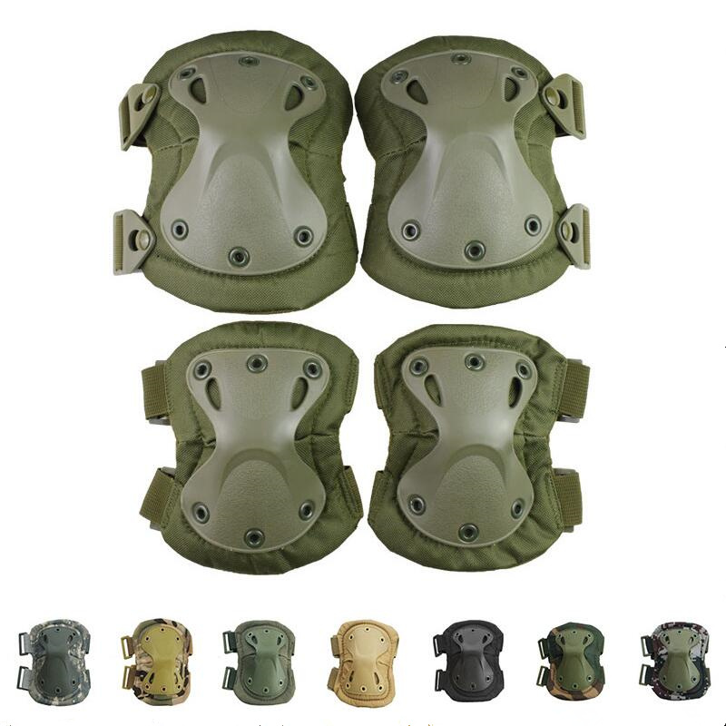 Camouflage Tactical Kneepad Protector Army Airsoft Outdoor Sport Hunting Kneepad Safety Gear Knee Protective Pads