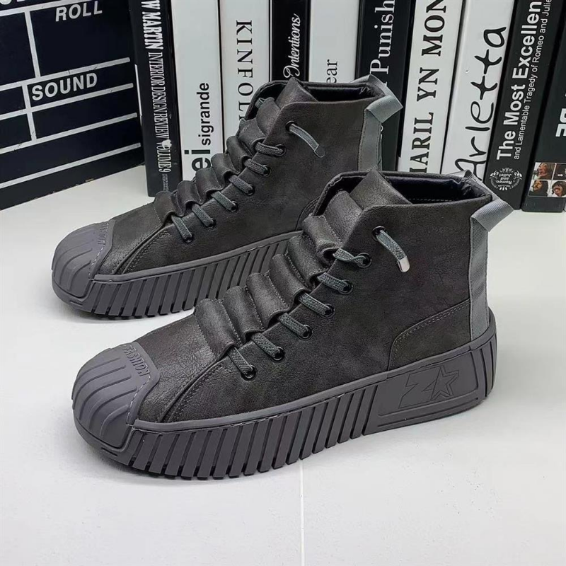 2025 Autumn and Winter Men Increased Boots Lace-up Casual Board Shoes High Quality Outdoor Boot British Style New dh320680