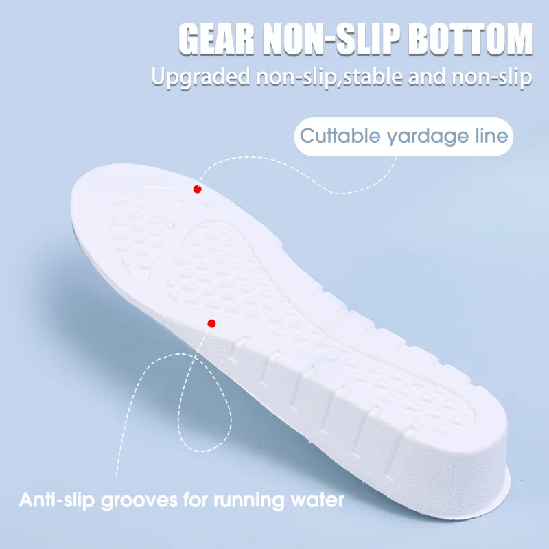 Invisible new Height Increase 2025 Insoles EVA Soft Lightweight Shoes Sole Pad for Men Women Heel Lift Feet Care Arch Support Insole
