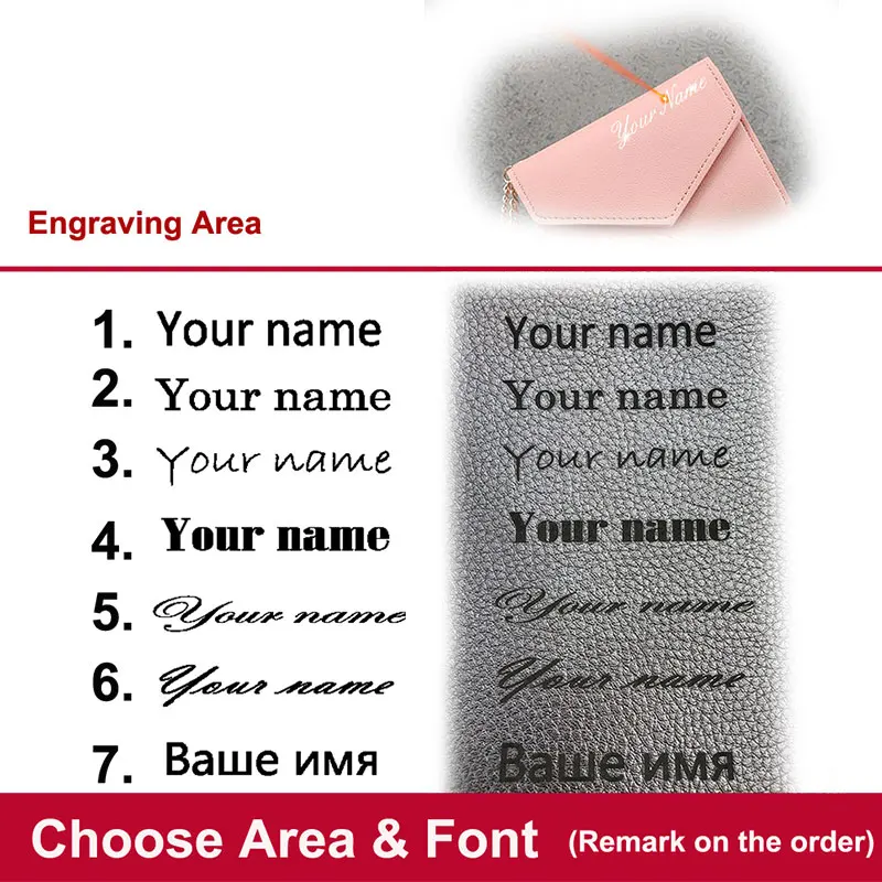 2024 New Short Women Wallets Free new Name Engraving Small 2025 Card Holders Female Purse High Quality Cute Wallet For Girls