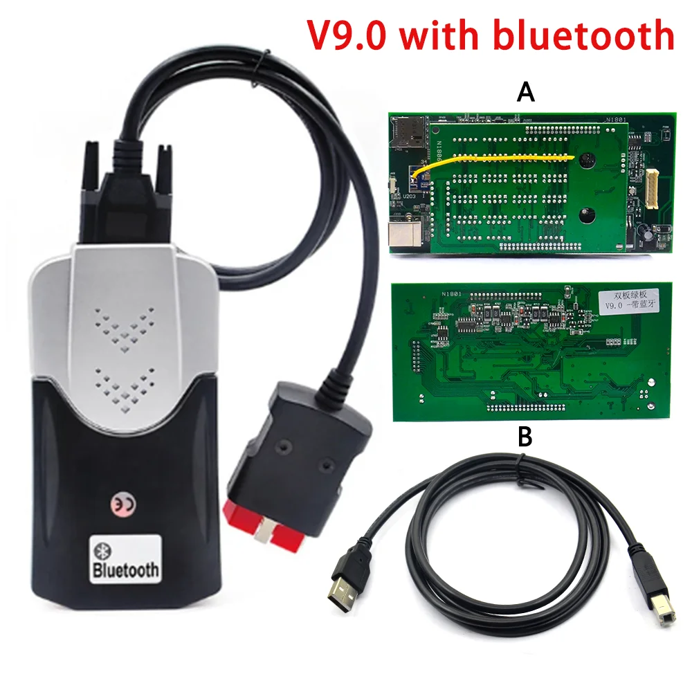 2023 Original TCS VCI 2021.11 2017.R3 Keygen Tcs Pro Obd2 Diagnostic Tool for De-lph DS 150 Car Truck Accessories Scanner