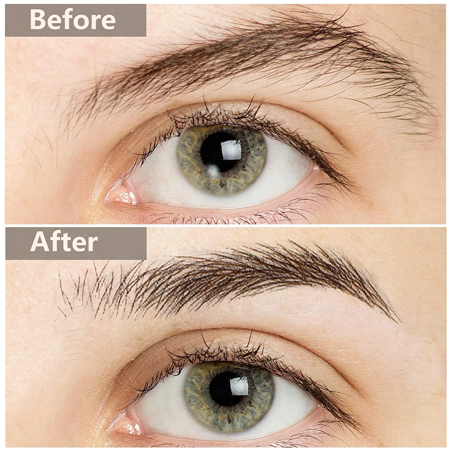 new 4D Hair-Like Eyebrow Stickers Waterproof Eyebrow Tattoo 2025 Water Transfer Eye Brow Enhancer Long Lasting Korean Cosmetics