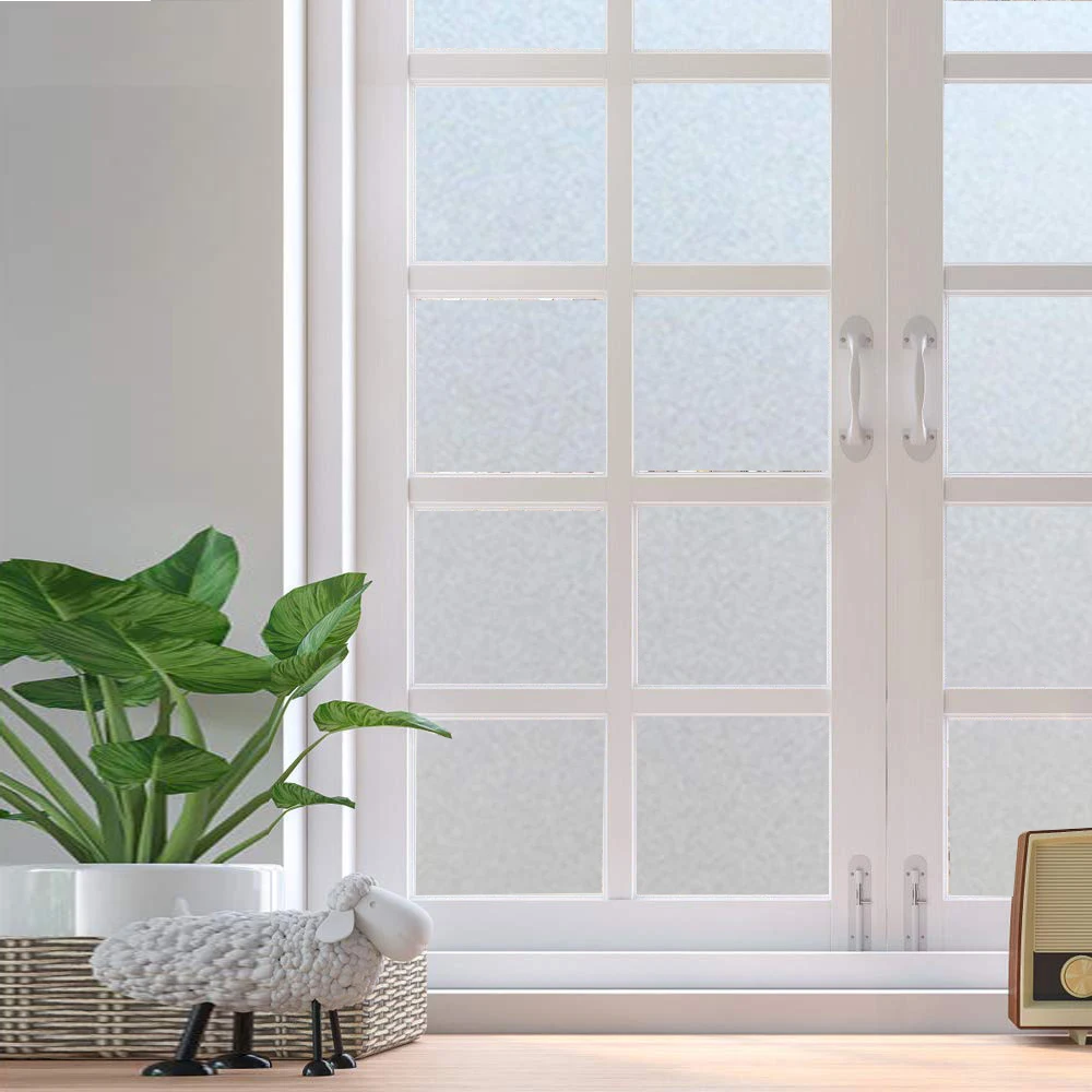 Frosted Window Film Matte Sun Black 2025 Self Adhesive Vinyl Glass new Door Stickers Opaque Privacy Window Tint For Home Office
