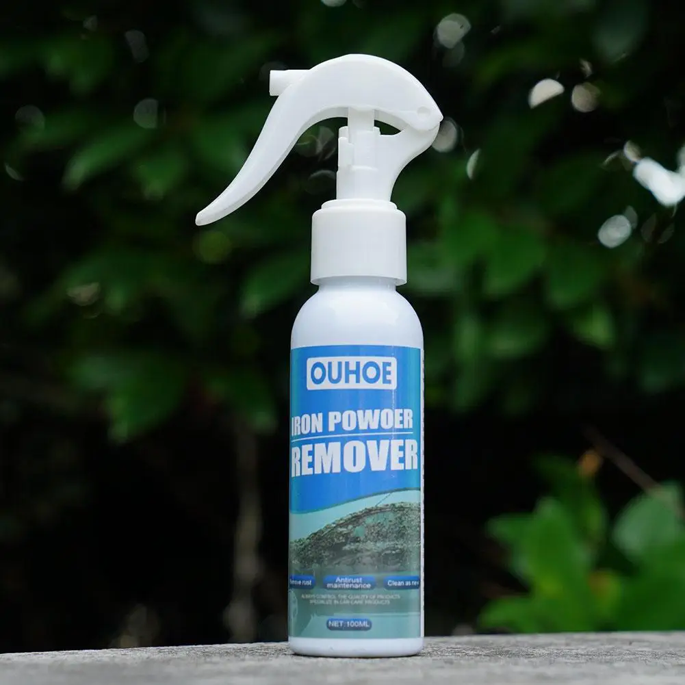 30/100ml Rust Remover Spray Maintenance Anti Rust Inhibitor Derusting Spray Car Converter Auto Window Metal Paint Cleaner