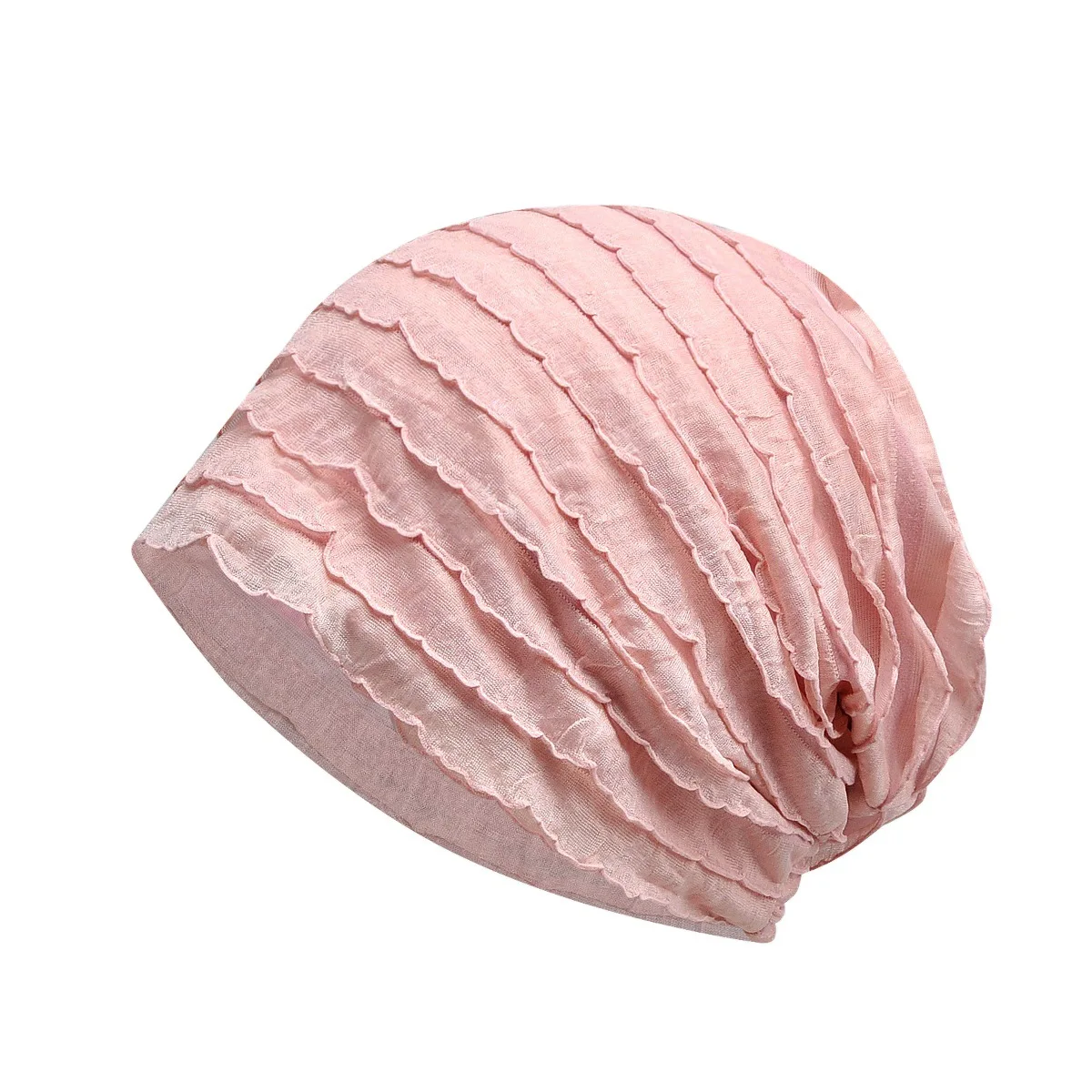 COKK Women Hat Beanie Spring Summer Hats For Women new Sunscreen Breathable Bonnet Femme 2025 Winter Cap Casual Stripe Solid Gorro Soft