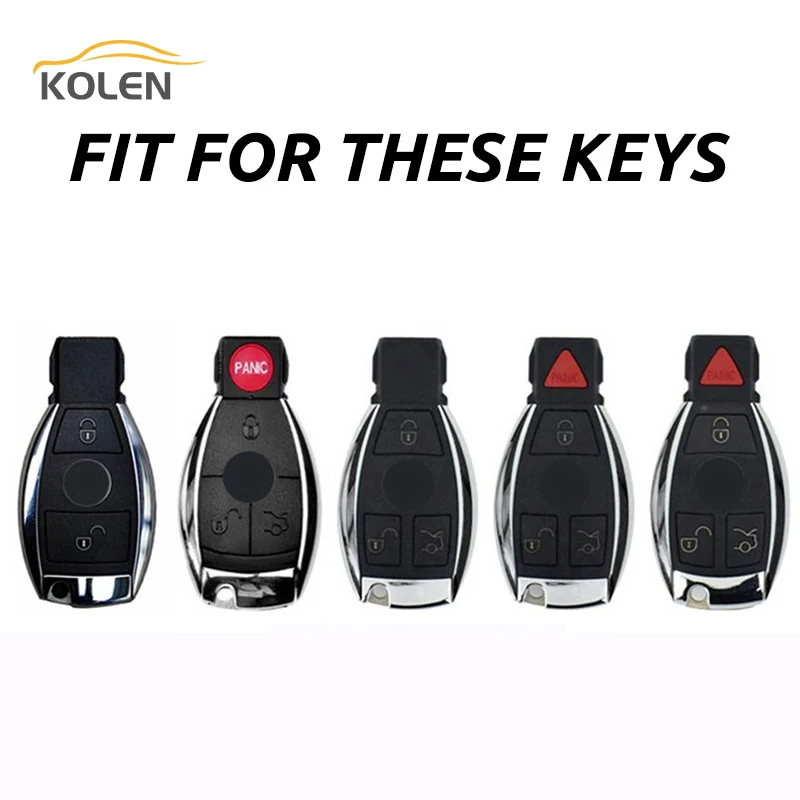 Soft TPU Car Remote Key Case Cover Fob For Mercedes Bnez new CLA 2025 GLC GLA GLK W203 W210 W211 W204 W176 A B C R Class AMG Accessories