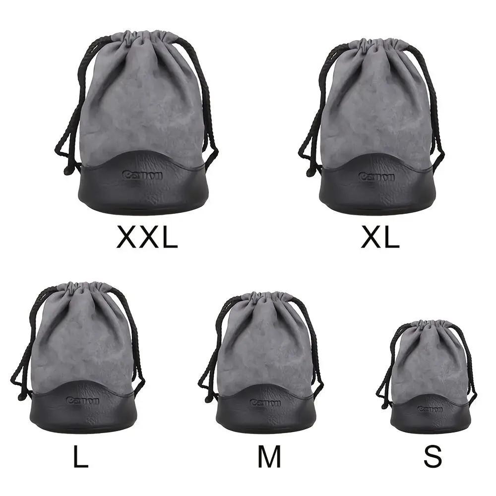 Portable Multi-functional DSLR Camera Waterproof Drawstring Pouch Photography Bag Camera Bag Lens Bag