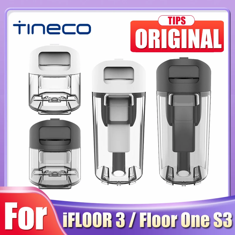 Original Tineco Replacement Clean/Dirt Water Tank for iFloor 3 Breeze / Floor One S3 Wet Dry Vacuum Cleaner Accessories Parts