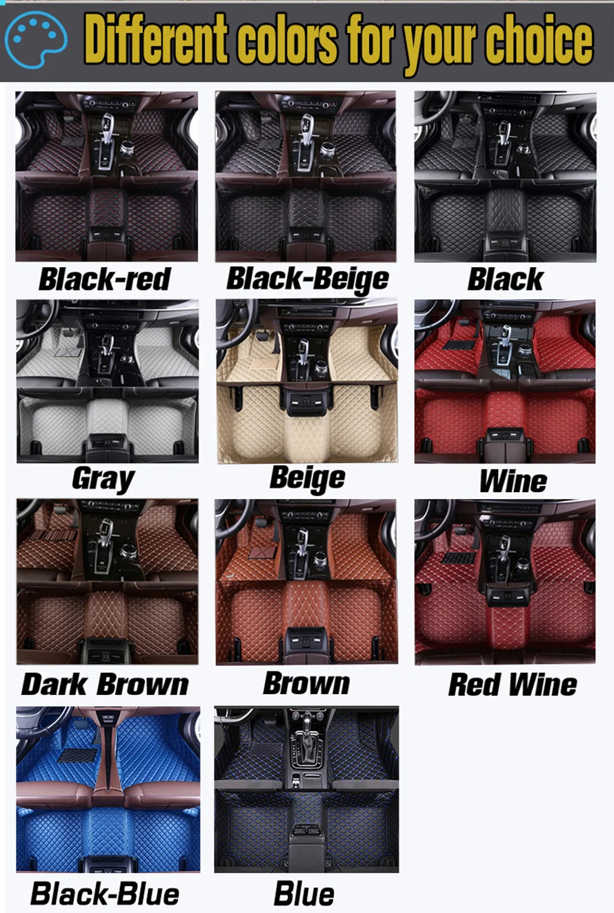 Car Floor Mats For Voo V60 2011-2024 12 13 14 15 2025 16 17 18 19 20 21 22 23 Car trunk new mat Carpet Cover Interior Accessories