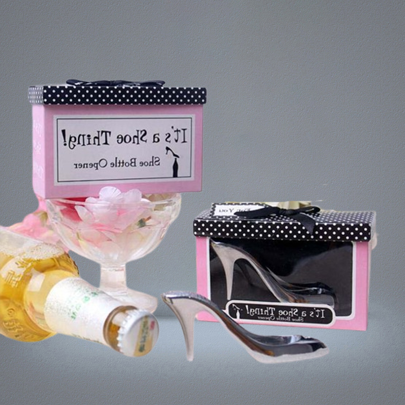 100pcs Princess High Heel Shoe Heels Shape Metal Wine Bottle Opener Openers Wedding Favors Party Unique Gifts Gift8366396