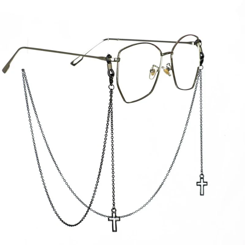 Pendant Sunglasses Chains Cross Eyeglasses Sunglasses Spectacles Metal new Glasses Chain Holder Cord Lanyard 2025 Necklace Eyeglass Strap