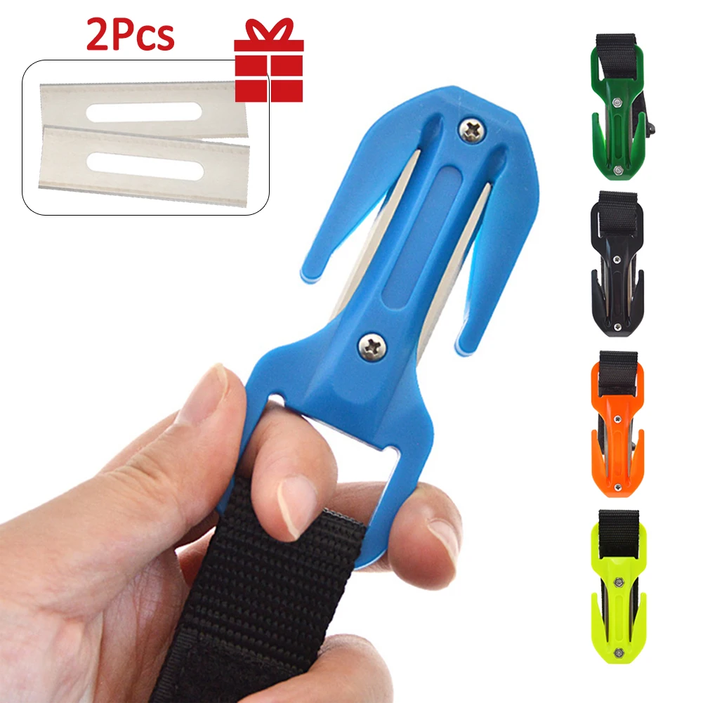 Diving Cutting Special Knife Line Cutter Underwater Knife Spearfishing Secant Equipment Wear-resistant Sharp Easy Carry Outdoor