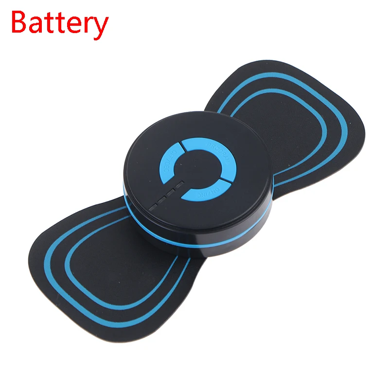 Portable Neck Body Massager Muscle Relief Pain Mini Electric Convenient Intelligent Cervical Massage Stickers Meridian Massager