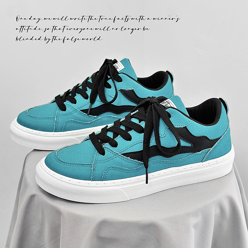 2025 Haruku Men Platform Canvas Shoes 2024 Spring Summer Low top Casual Sneakers new Men Comfortable Vulcanized Shoes Zapatillas Hombre