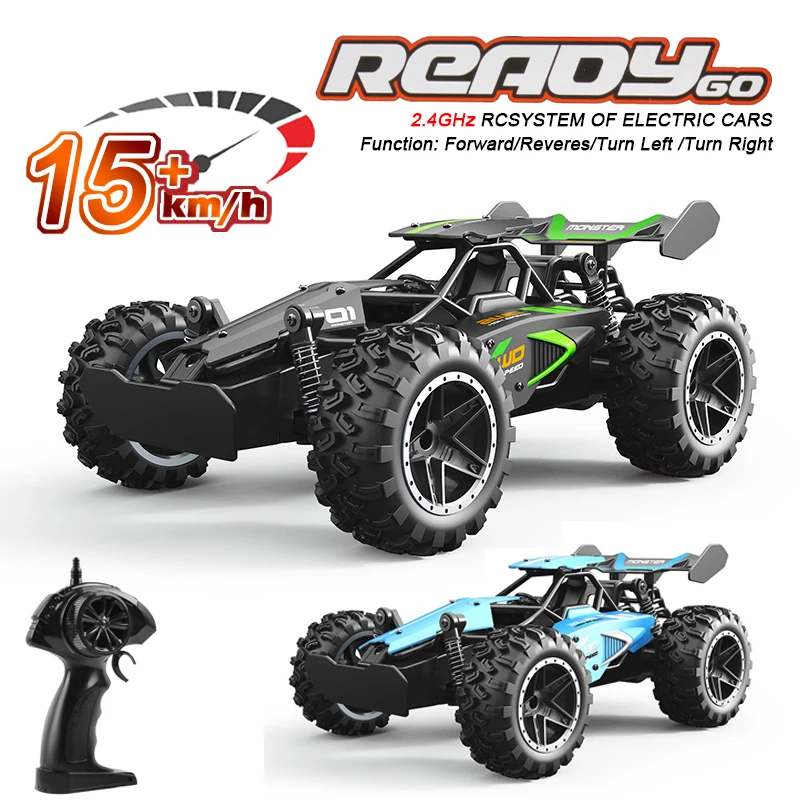 2.4GHZ 1:18 RC Car 15KM/H 2025 Mini High Speed Car Radio Controled hine Remote Control Off Road Car Toys For Children new Kids Gifts