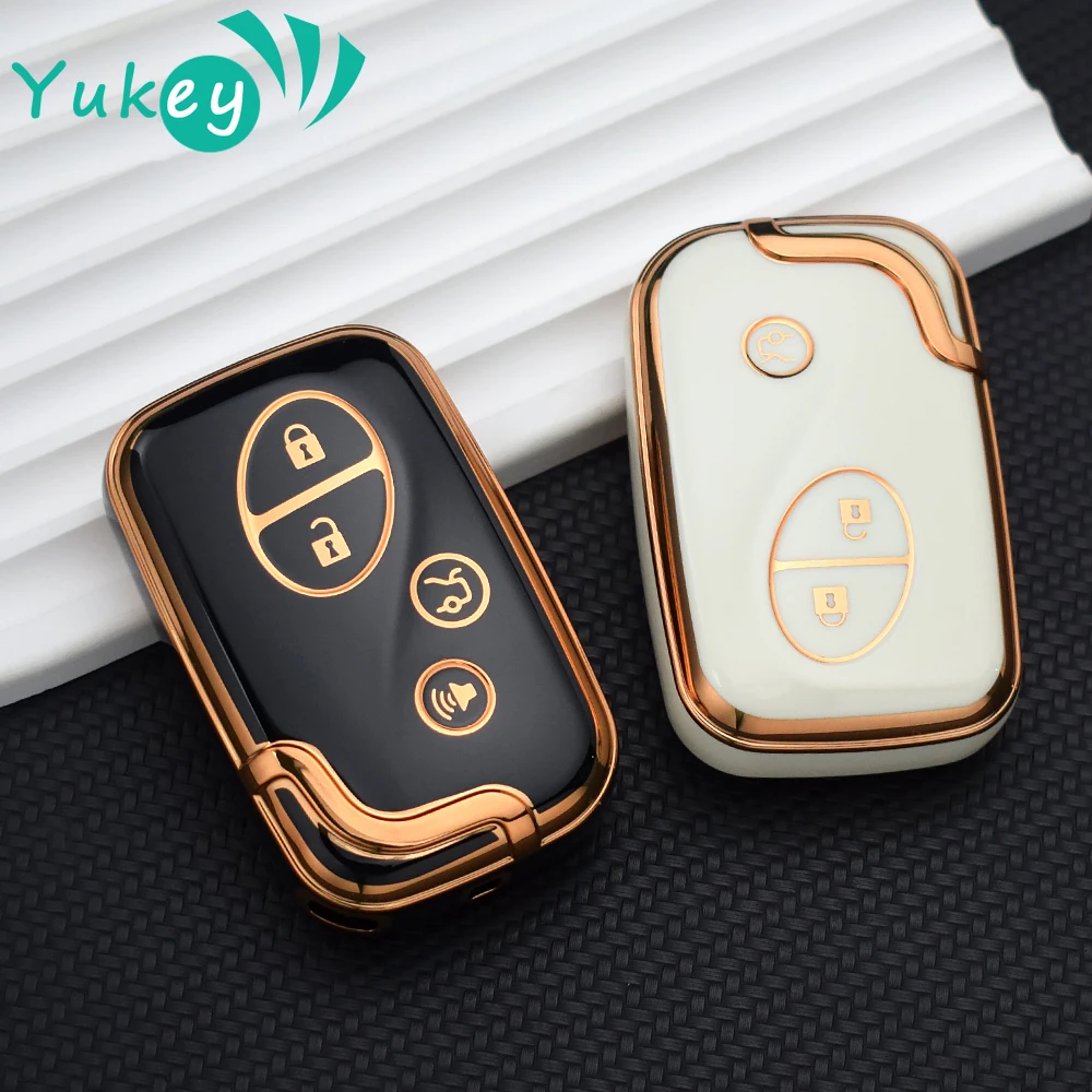 3 4 Buttons TPU Car Key Cover For Lexus CT200H GX400 GX460 IS250 IS300C RX270 ES240 ES350 LS460 GS300 450h 460h Shell Case