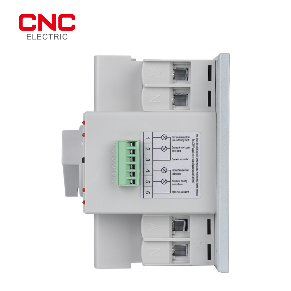 CNC Auto/Manual Switching Circuit Breakers YCQ1B-63 2P/3P/4P 63A Dual Power Automatic Transfer Switch AC230V 50/60Hz MCB
