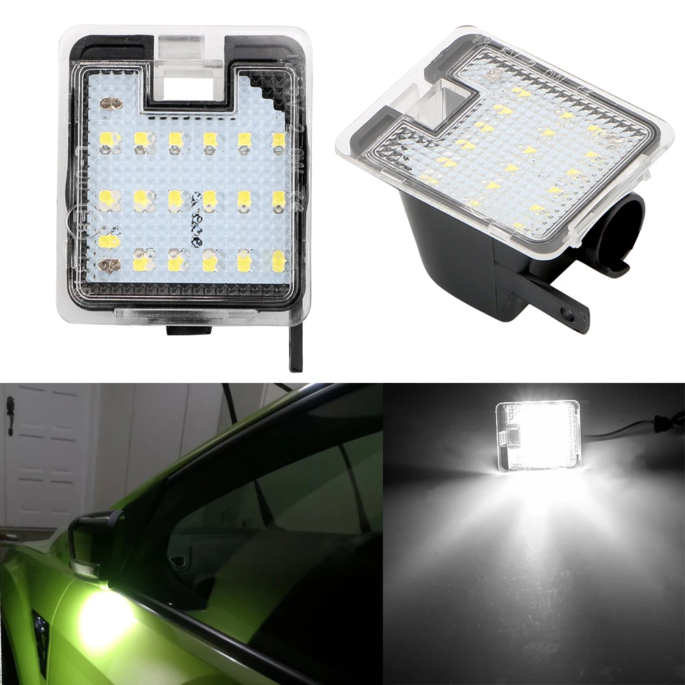 Car Door Welcome Light For Ford Focus 3 Kuga 2 Mondeo 4 2007-2014 C-max 2 Escape LED Under Side Mirror Puddle Light