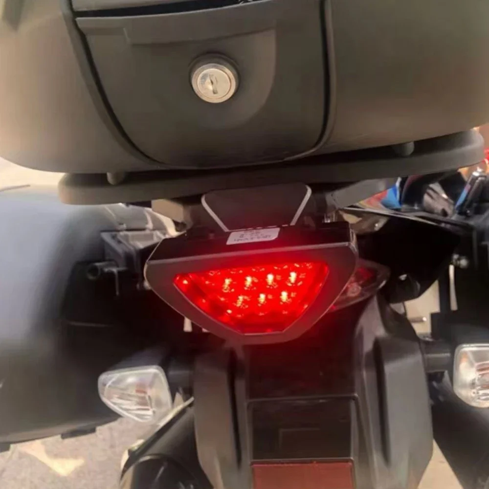Car and Motorcycle 2835 12V LED Brake Strobe flash Warning Tail Pilot Light turn Signal Bright Rear Fog Lamp Triangle Red Led