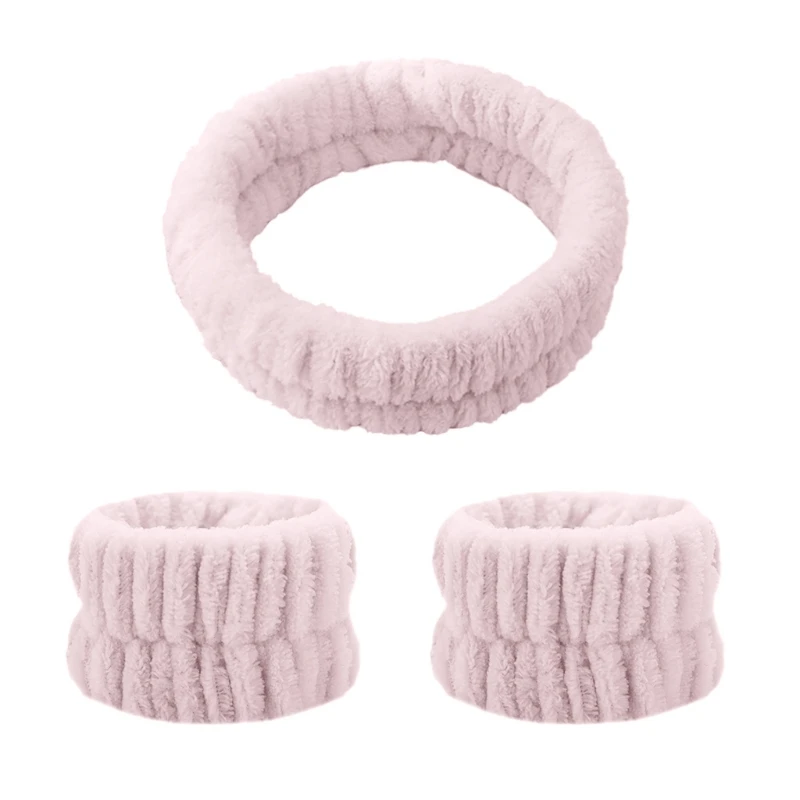 Wrists Washband Headband 2025 Scrunchies Cuffs Face new Washing Wristbands Absorbent Microfiber Wash Towel for Makeup Skincare