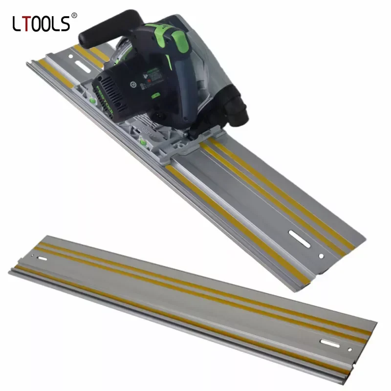 Track Saw Track Guide Rail Aluminum Extruded Guided Rails for Electric Circular Saw Track Straight Cut DIY Woodworking Tools