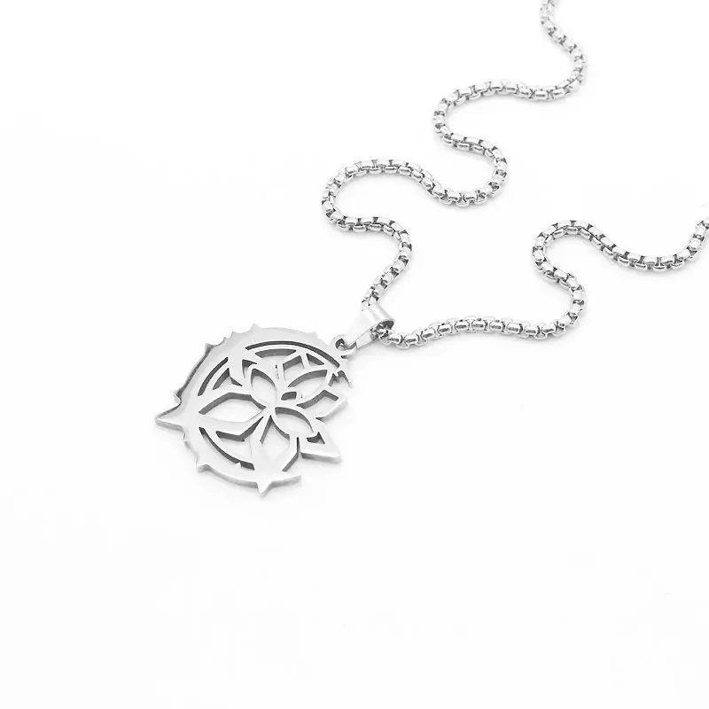 Game Honkai Impact 3 2025 Necklace Elysia Cosplay Unisex new Pendant Long Chain Choker Jewelry Accessories Necklaces Gift