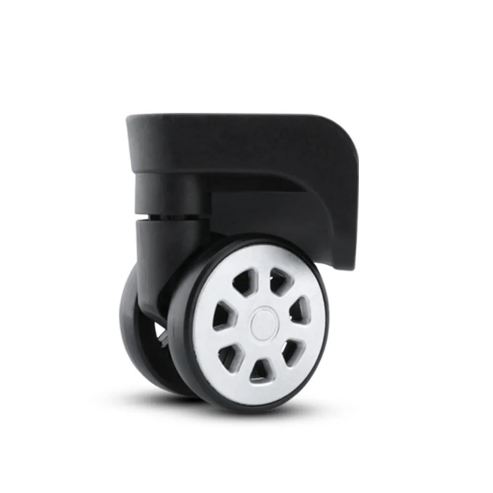 1 Pair of Universal Luggage Wheel Replacement Silent Balanced Wear-Resistant High Quality Universal Caster Luggage Accessories