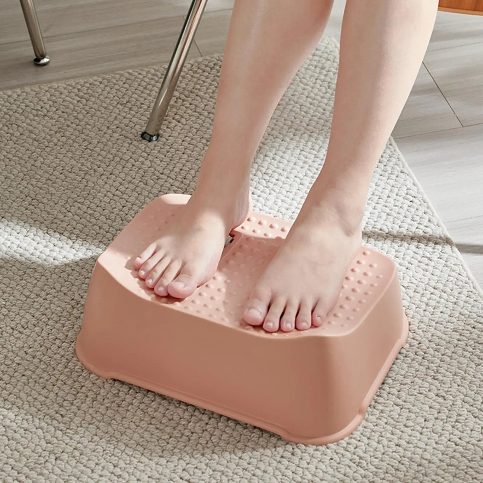 Under Desk Foot Rest and Leg Rest Pillow Compact Tilt Angle for Home