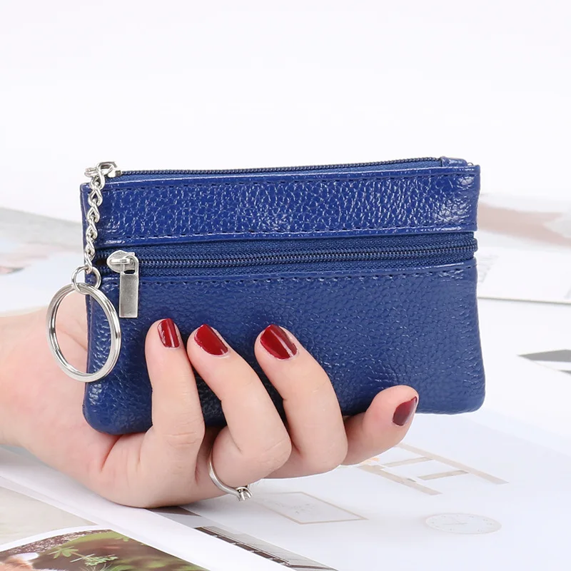 2023 New Women Leather Coin 2025 Purse new Female Wallets Women Zipper Coin Purses Children Storage Pocket Bags Pouch
