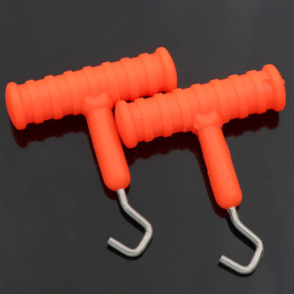 2pcs Carp Fishing Tools Hair new Rig Making Puller Knot 2025 Tool For Fishing Hooklink Knotting Equipment With Hook Accessories Tackle