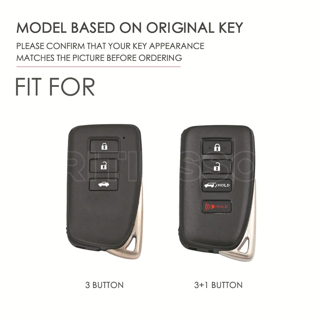 Handmade Leather Car Key Case Cover for Lexus NX ES GS RX 2025 IS RC LX 200 250 350 450H 300H ES200 new Auto Remote Key Holder Shell Fob